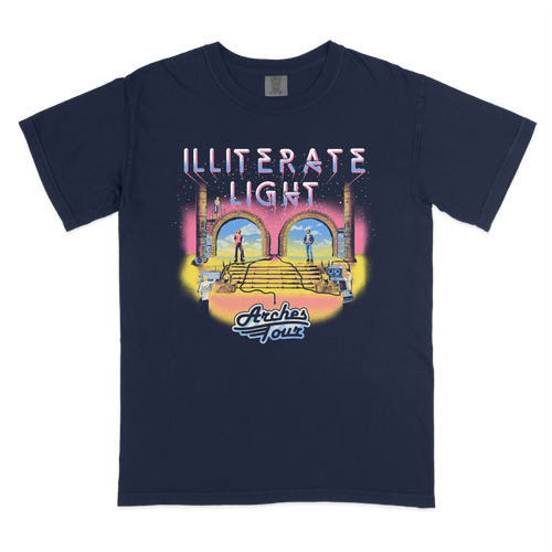 Arches Tour Tee - Denim Blue